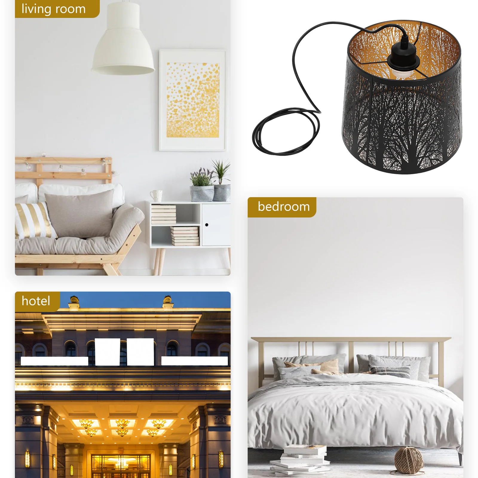 Hollow Out Lampshade Modern Black Iron Pendant Light Cover for Restaurant Household Lighting Light Fixture Fixture
Hollow Out Lampshade Modern Black Iron Pendant Light Cover for Restaurant Household Lighting Light Fixture Fixture