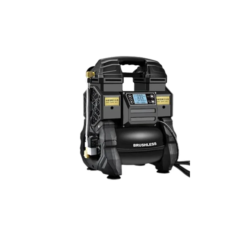 Инверторный воздушный компрессор с постоянными магнитами DC1081-1200W, быстрое накачивание за 15 секунд, бесщеточный и безмасляный насос высокого давления
Инверторный воздушный компрессор с постоянными магнитами DC1081-1200W, быстрое накачивание за 15 секунд, бесщеточный и безмасляный насос высокого давления