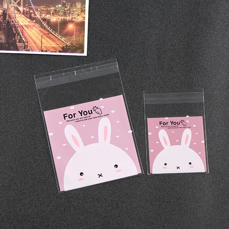 baking packaging long ear little white rabbit chocolate candy food bag manual soap trial ging OPP self sealing
baking packaging long ear little white rabbit chocolate candy food bag manual soap trial ging OPP self sealing