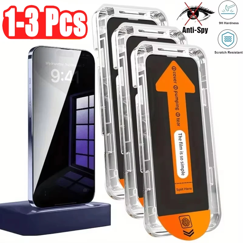 1-3PCS Easy Install Anti SpyTempered Glass For Samsung A57 A56 5G A17 A16 A36 A35 A26 A55 A24 A15 A14 A13 A12 Screen Protectors
1-3PCS Easy Install Anti SpyTempered Glass For Samsung A57 A56 5G A17 A16 A36 A35 A26 A55 A24 A15 A14 A13 A12 Screen Protectors