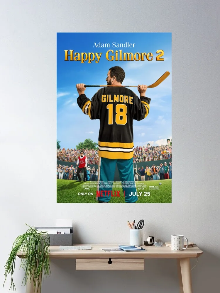 3Style Choose Happy Gilmore 2 Movie Canvas POSTER ,Home Decor Wall art painting
3Style Choose Happy Gilmore 2 Movie Canvas POSTER ,Home Decor Wall art painting