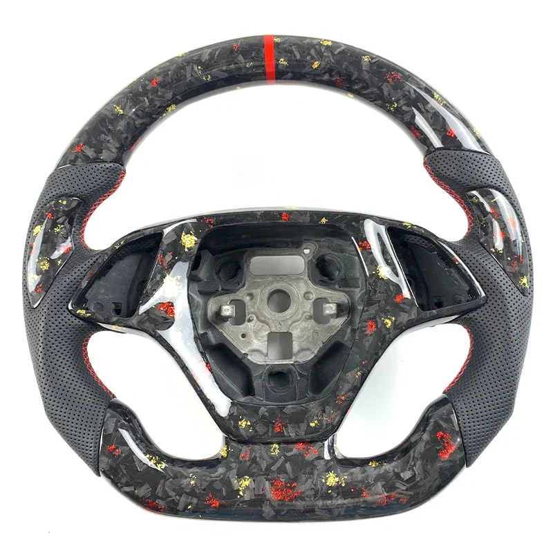 Для Chevrolet Corvette C7 2014 2015 2016 2018 2019 2020 рулевое колесо из кованого углеродного волокна ручной работы из кожи по индивидуальному заказу
Для Chevrolet Corvette C7 2014 2015 2016 2018 2019 2020 рулевое колесо из кованого углеродного волокна ручной работы из кожи по индивидуальному заказу
