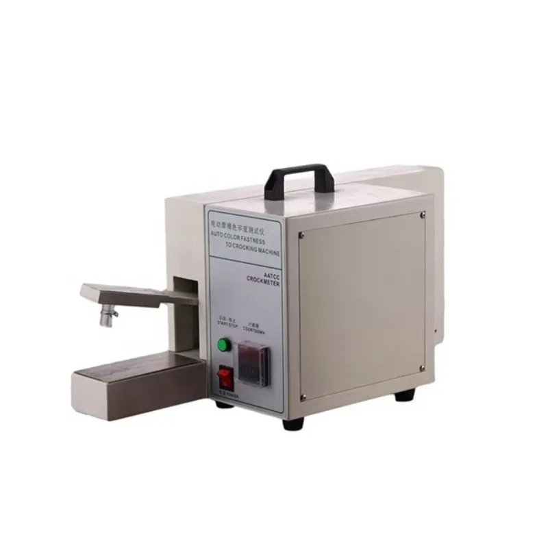 Electric Friction Color Fastness Tester, AATCC Crockmeter Auto Color Fastness to Crocking Machine
Electric Friction Color Fastness Tester, AATCC Crockmeter Auto Color Fastness to Crocking Machine