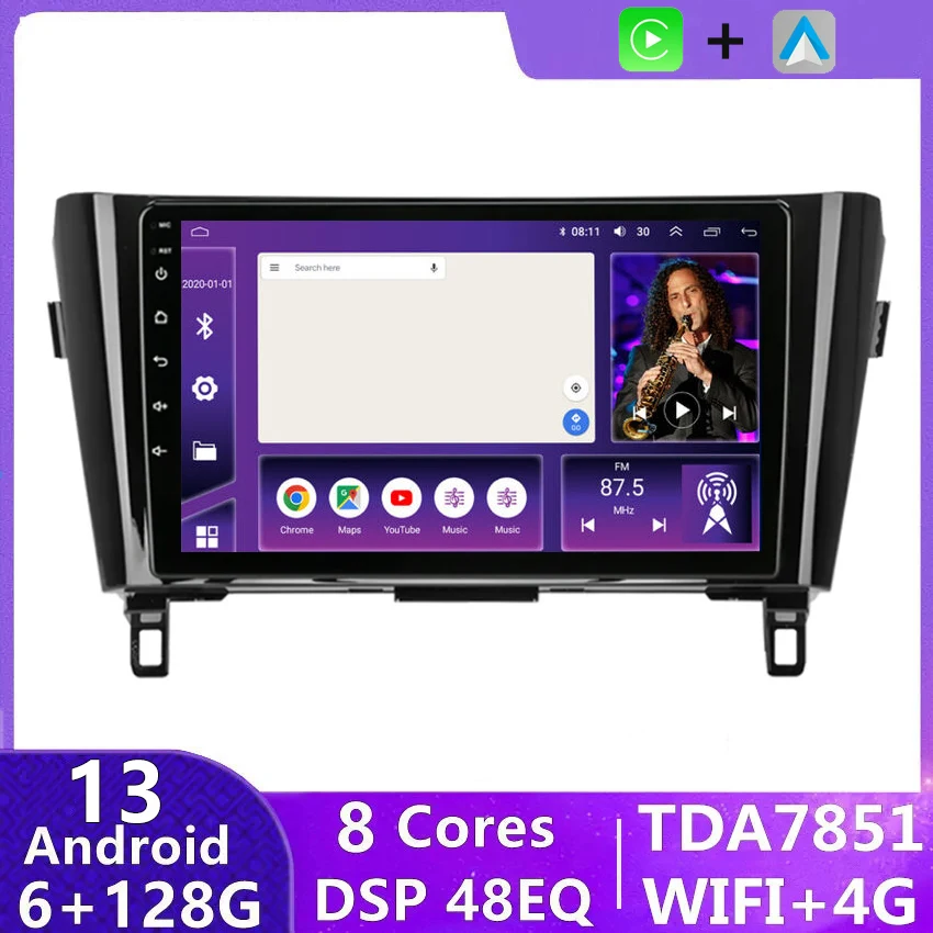 2 DIN Android 13 Car Radio for Nissan Rogue X-Trail X Trail 3 T32 2013 - 2016 2017 Qashqai 2 J11 Multimedia Player Carplay Auto
2 DIN Android 13 Car Radio for Nissan Rogue X-Trail X Trail 3 T32 2013 - 2016 2017 Qashqai 2 J11 Multimedia Player Carplay Auto
