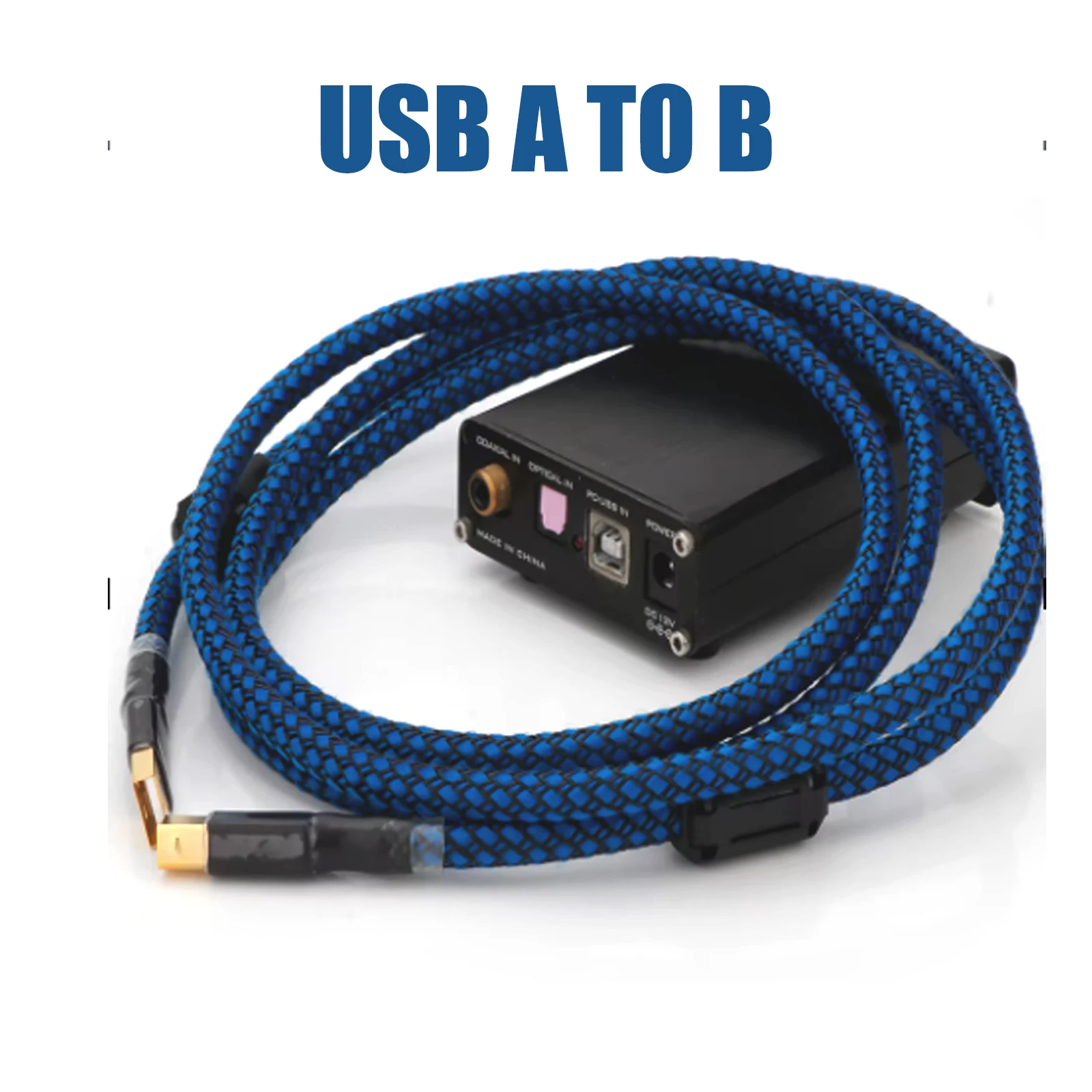 New USB A to B Type-C USB cable with Dual magnetic rings Gold-plated plug amplifier DAC cable USB A to Type C USB data line
New USB A to B Type-C USB cable with Dual magnetic rings Gold-plated plug amplifier DAC cable USB A to Type C USB data line