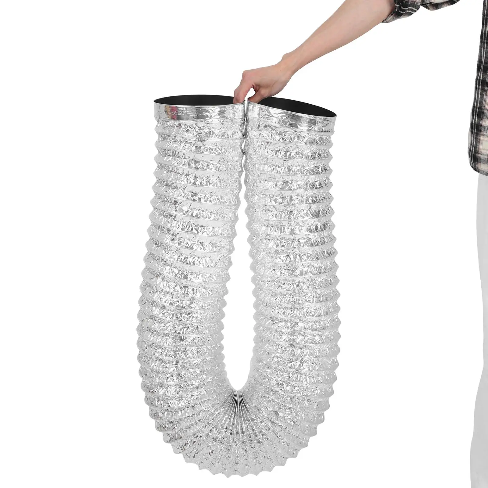 Aluminum Dryer Hose Vent Extension Foil Range Hood Exhaust Flexible Duct Kitchen Ventilation Tube Adjustable
Aluminum Dryer Hose Vent Extension Foil Range Hood Exhaust Flexible Duct Kitchen Ventilation Tube Adjustable
