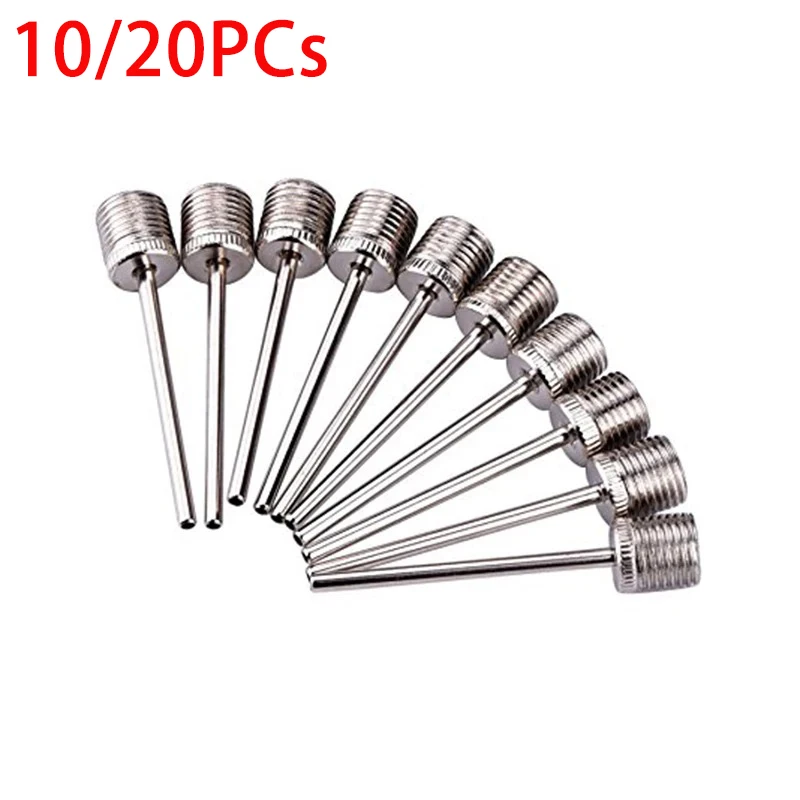 10/20Pcs Ball Air Needle Stainless Steel Pump Pin Basketball Inflating Needle Football Soccer Inflatable Valve Adaptors Nozzle
10/20Pcs Ball Air Needle Stainless Steel Pump Pin Basketball Inflating Needle Football Soccer Inflatable Valve Adaptors Nozzle
