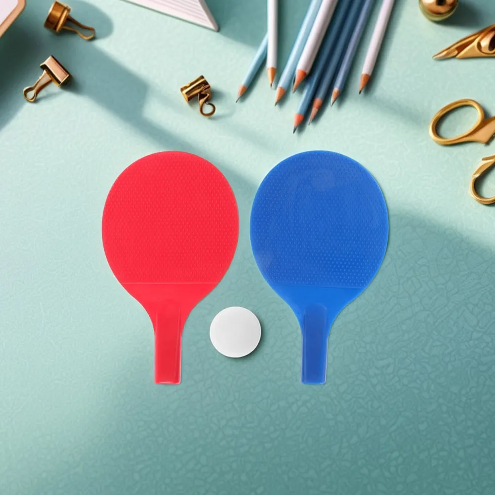 8Pcs Portable Pingpong Racket Set for Kids Easy to Handle Small Size Paddles with Rounded Edges for Safe Play Practice Improve