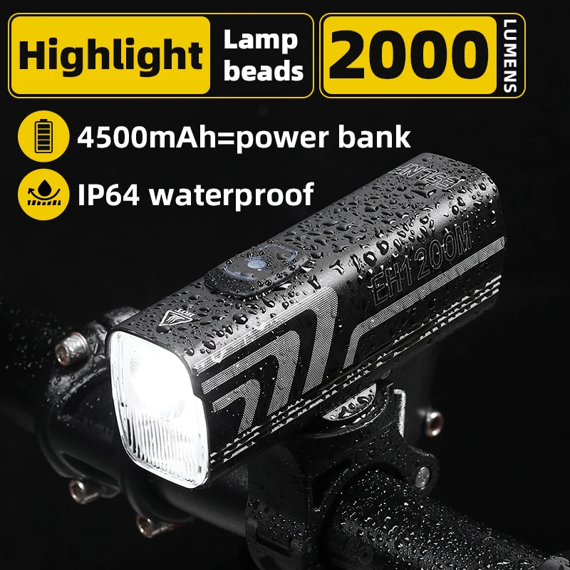 ESLNF High Lumen Bicycle Light with Smart Light Sensing Feature, Ultra-Bright Front Light for Night Cycling
ESLNF High Lumen Bicycle Light with Smart Light Sensing Feature, Ultra-Bright Front Light for Night Cycling
