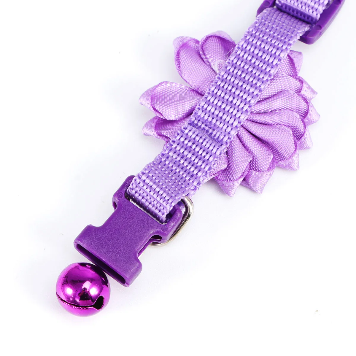 Pet Cat Collar Adjustable Violet Flower Bell Neck Necklet for Small Pets Party Supply Pet Bell Collar 
Pet Cat Collar Adjustable Violet Flower Bell Neck Necklet for Small Pets Party Supply Pet Bell Collar