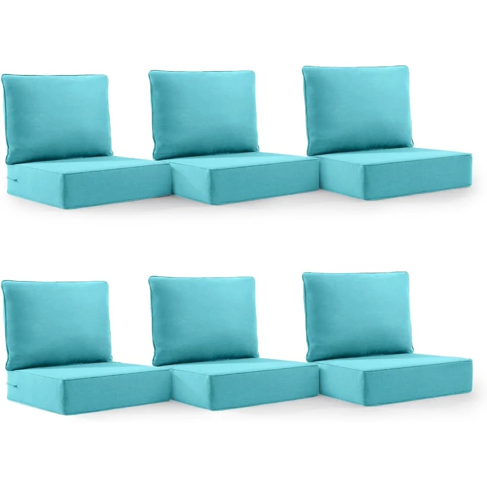 Outdoor Cushion Set for Furniture patio furniture,UV Resistant,Waterproof outdoor cushion set -6 Inch thick foam garden cushions
Outdoor Cushion Set for Furniture patio furniture,UV Resistant,Waterproof outdoor cushion set -6 Inch thick foam garden cushions