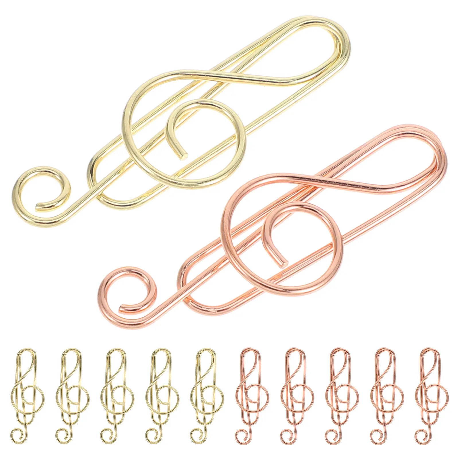 40Pcs Music Note Paper Clips Creative Metal Mini Paper Pins Document Organizers Office School Fun Bookmark Clips
40Pcs Music Note Paper Clips Creative Metal Mini Paper Pins Document Organizers Office School Fun Bookmark Clips