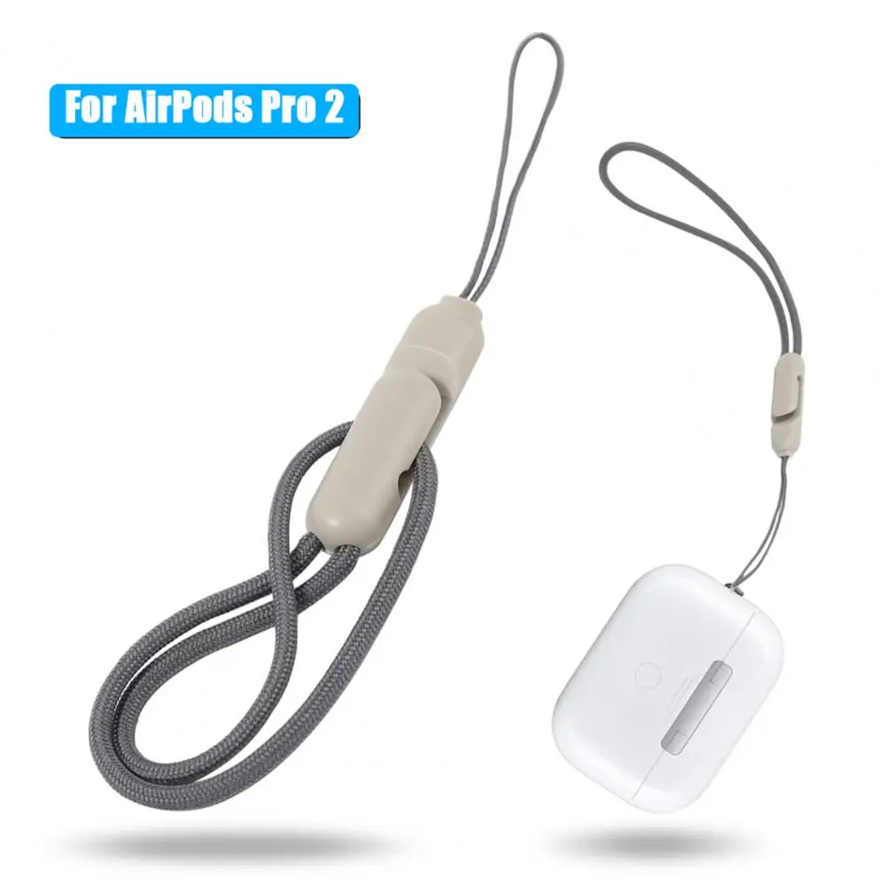 Lanyard Comfortable Anti-slip Highly Flexible Prevent Fall Traveling Outing Earphone Box Lanyard Anti-lost Rope For AirPods Pro
Lanyard Comfortable Anti-slip Highly Flexible Prevent Fall Traveling Outing Earphone Box Lanyard Anti-lost Rope For AirPods Pro