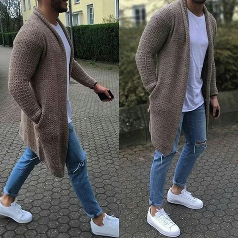European and American Men's Fashion Sweater, Spring and Autumn Long Sleeve, Large Size, Casual Versatile Knitted Cardigan
European and American Men's Fashion Sweater, Spring and Autumn Long Sleeve, Large Size, Casual Versatile Knitted Cardigan