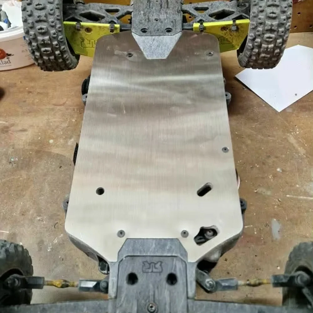 GPM Stainless Steel Chassis Armor for ARRMA 1/10 BIG ROCK CREW CAB 4X4 3S BLX AR102711 RC Car Monster Truck Upgrade Parts
GPM Stainless Steel Chassis Armor for ARRMA 1/10 BIG ROCK CREW CAB 4X4 3S BLX AR102711 RC Car Monster Truck Upgrade Parts