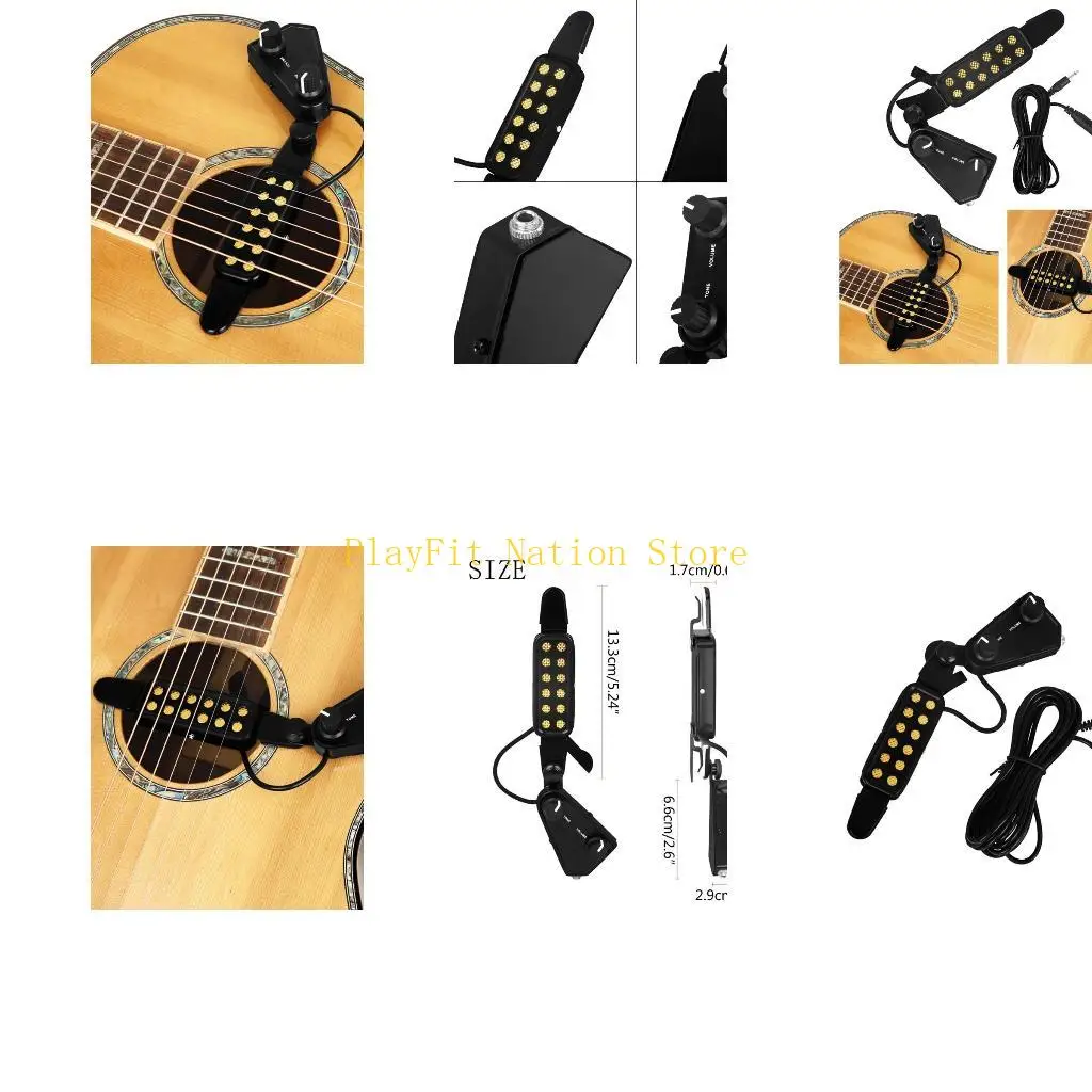 242F Guitar Pickups Electric Volumes Pickup Accessories for Acoustic Electric Guitar
242F Guitar Pickups Electric Volumes Pickup Accessories for Acoustic Electric Guitar