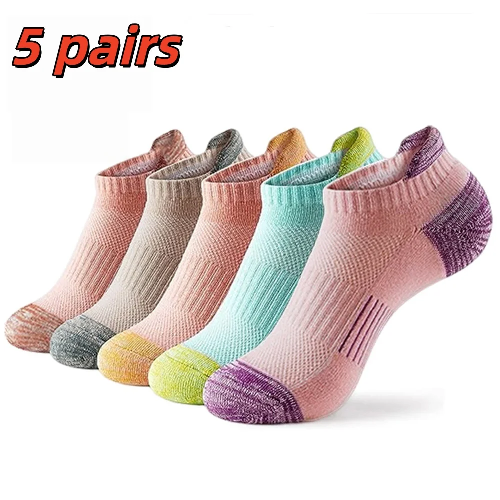 5 Pairs of Unisex Sports Socks, Comfortable and Breathable Athletic Socks Summer Mesh Breathable Socks Thin Running Socks
5 Pairs of Unisex Sports Socks, Comfortable and Breathable Athletic Socks Summer Mesh Breathable Socks Thin Running Socks