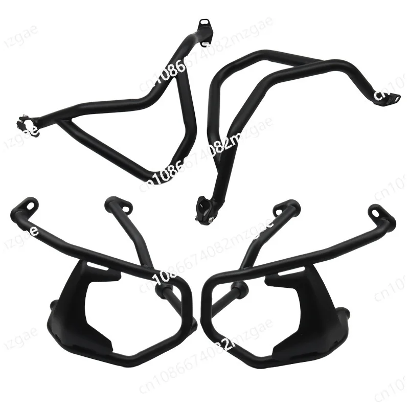 Motorcycle modified upper and lower bumpers, upper and lower bars, engine anti-bar protection
Motorcycle modified upper and lower bumpers, upper and lower bars, engine anti-bar protection