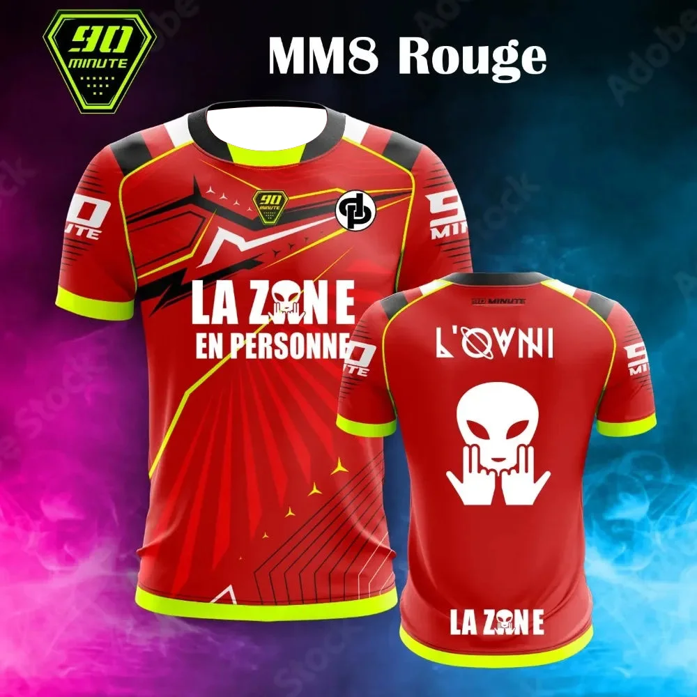90 Minute MM8 Orange Jersey Unisex Dry Fit Breathable E-Sports Style Streetwear Soccer Training Shirt for Men Women and Family
90 Minute MM8 Orange Jersey Unisex Dry Fit Breathable E-Sports Style Streetwear Soccer Training Shirt for Men Women and Family
