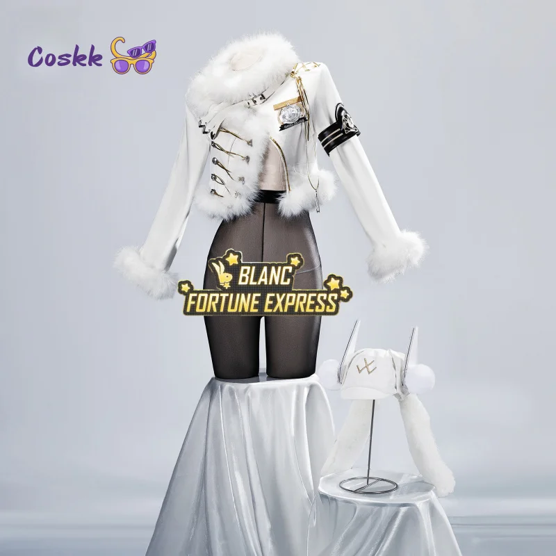 New Blanc Cosplay Costume Fortune Express Short Plush Jacket Sexy Uniform Hallowen Carnival Christmas Game Party Clothes
New Blanc Cosplay Costume Fortune Express Short Plush Jacket Sexy Uniform Hallowen Carnival Christmas Game Party Clothes