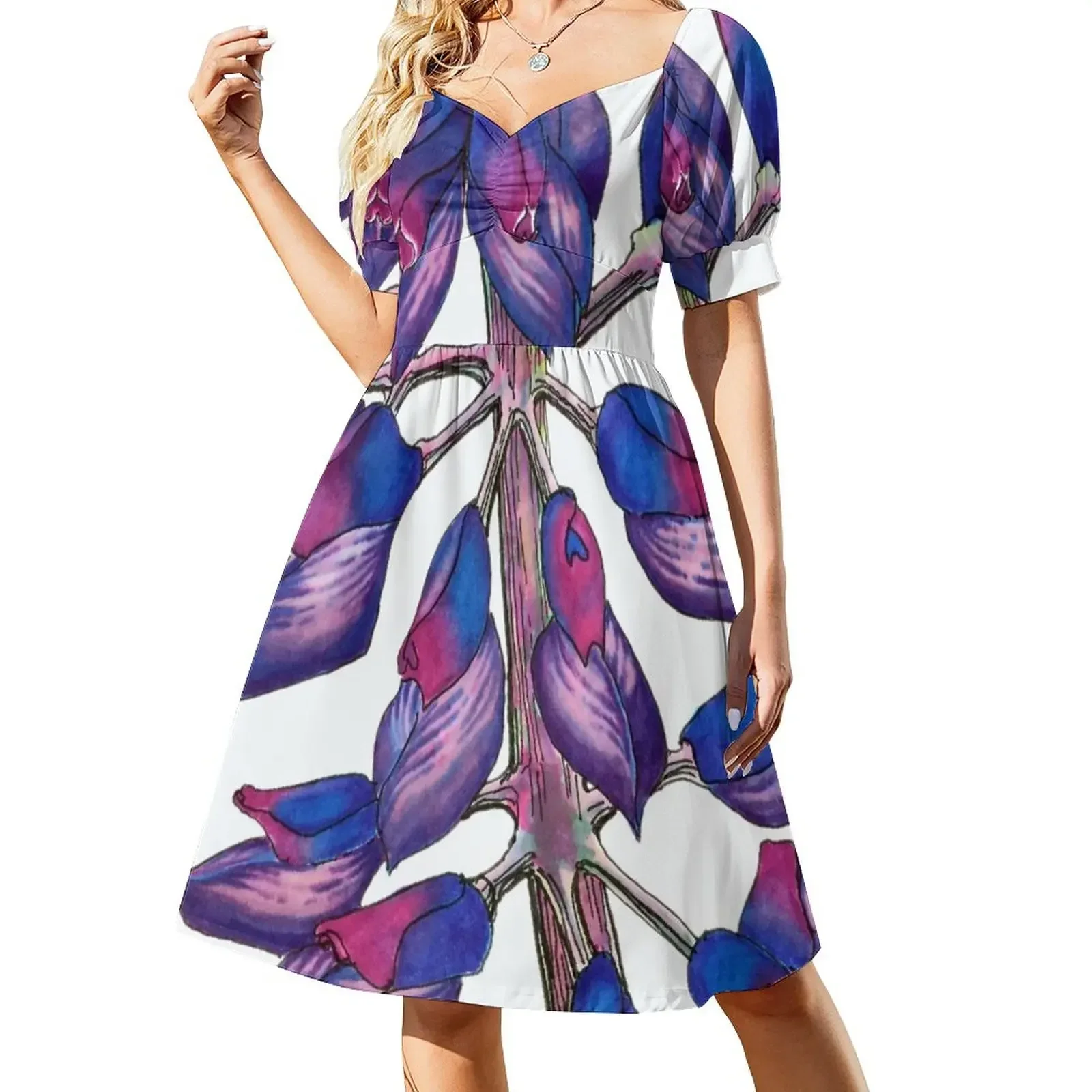 Purple Burst Short-Sleeved Dress summer clothes dresses for women Womens dresses evening dress ladies
Purple Burst Short-Sleeved Dress summer clothes dresses for women Womens dresses evening dress ladies