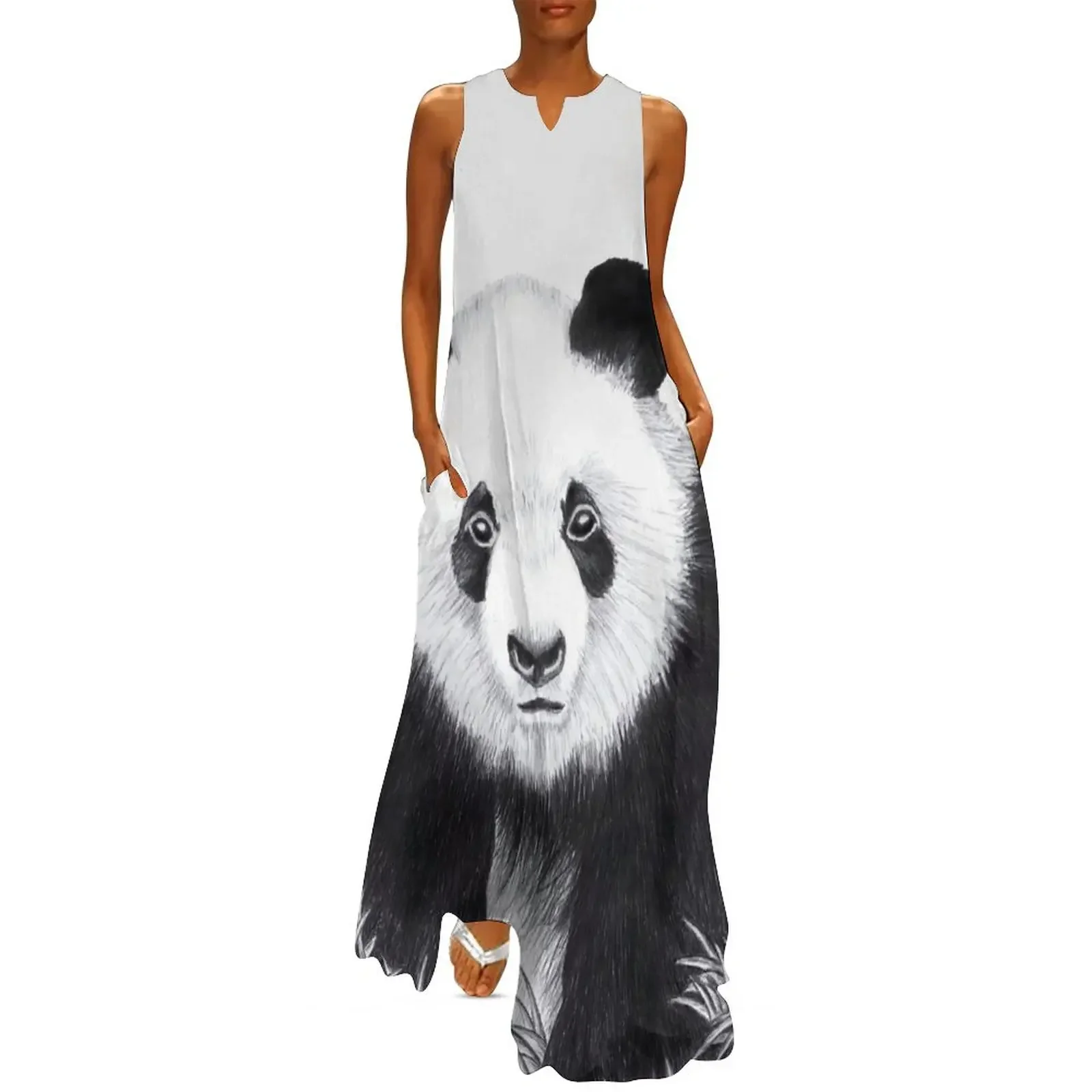 Panda Long Dress clothing women summer 2025 elegant and pretty women's dresses Dress
Panda Long Dress clothing women summer 2025 elegant and pretty women's dresses Dress