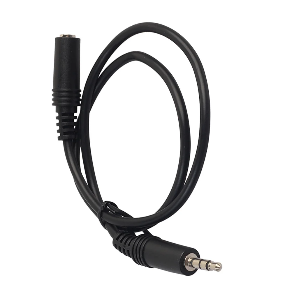 0.5M 3.5Mm Male To Female Audio Extension Cable Black Nickel Plated Connectors Compatible With Smartphone Tablet Mp3 Car Stereo 
0.5M 3.5Mm Male To Female Audio Extension Cable Black Nickel Plated Connectors Compatible With Smartphone Tablet Mp3 Car Stereo