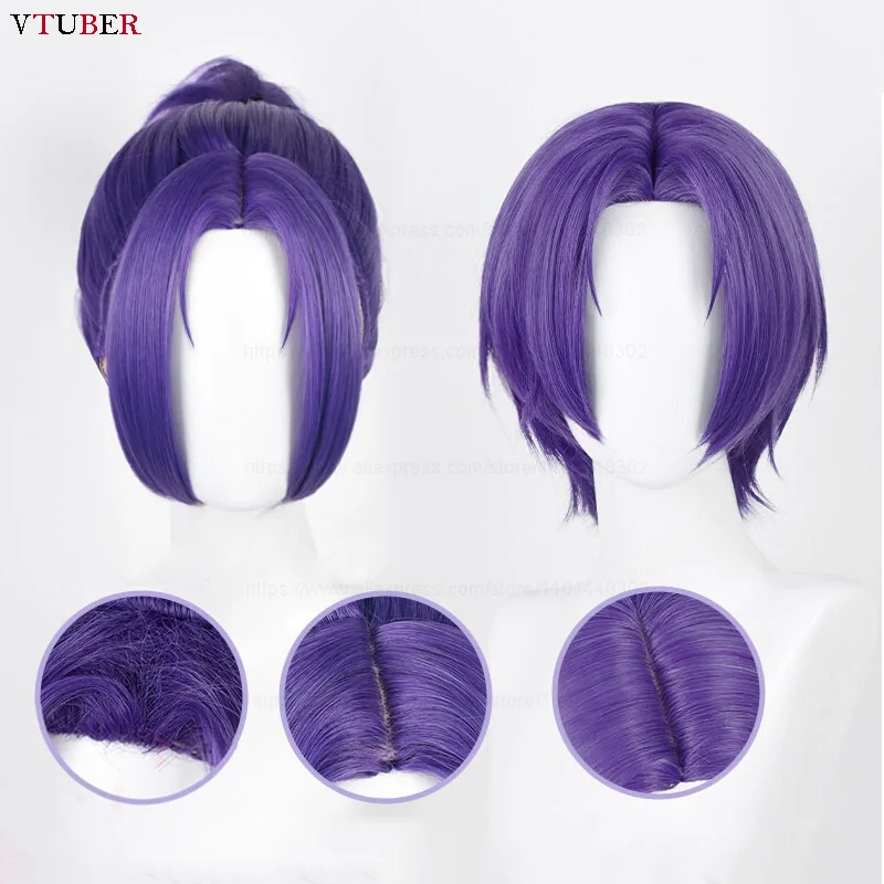 3 Styles Reo Mikage Cosplay Wig Anime Short/Long Purple Ponytail Heat Resistant Synthetic Hair Halloween Party Wigs + Wig Cap
3 Styles Reo Mikage Cosplay Wig Anime Short/Long Purple Ponytail Heat Resistant Synthetic Hair Halloween Party Wigs + Wig Cap