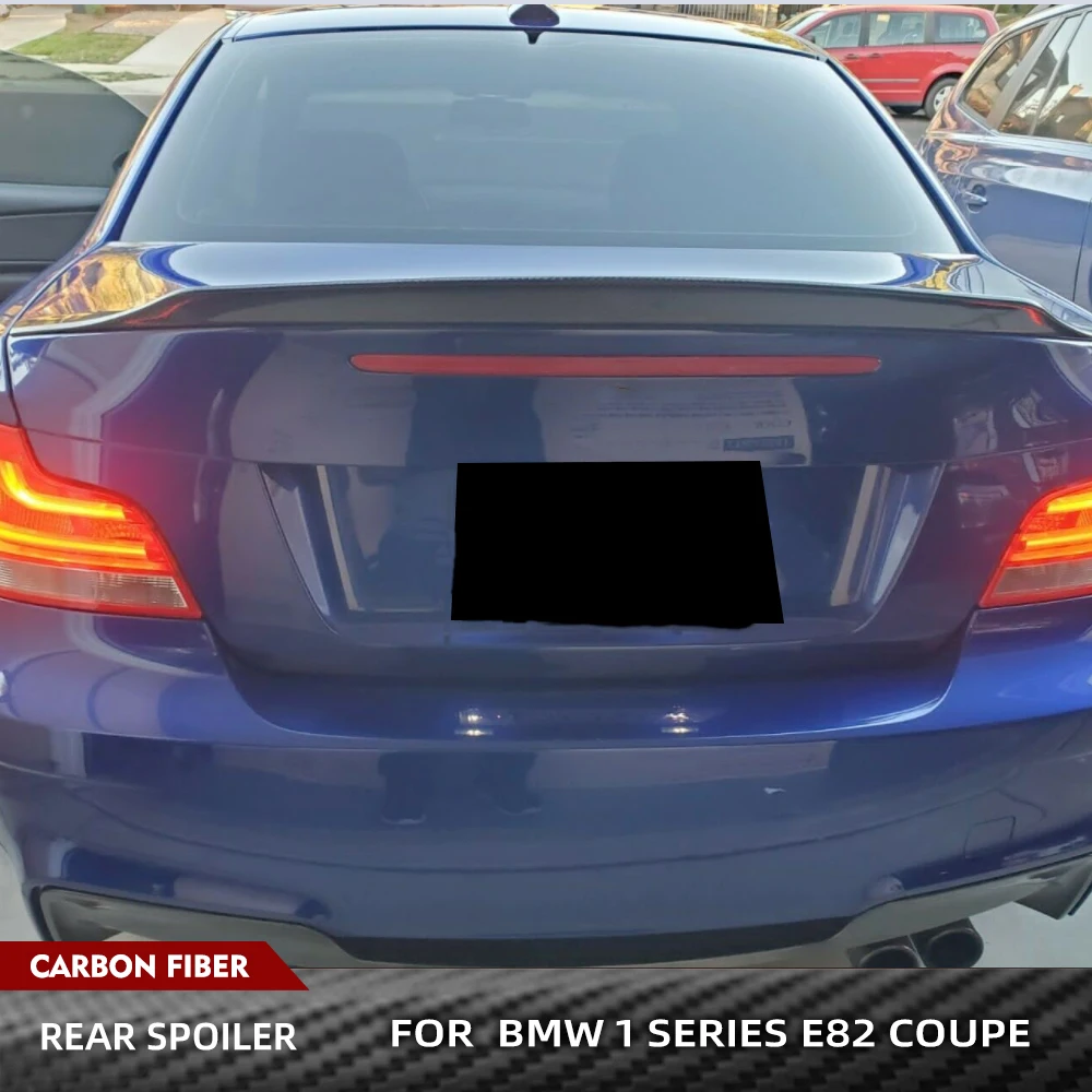 Car Rear Trunk Spoiler for BMW 1 Series E82 Coupe 2007 - 2012 Real Carbon Fiber Car Rear Wing Racing Spoiler Boot Lid Wing
Car Rear Trunk Spoiler for BMW 1 Series E82 Coupe 2007 - 2012 Real Carbon Fiber Car Rear Wing Racing Spoiler Boot Lid Wing