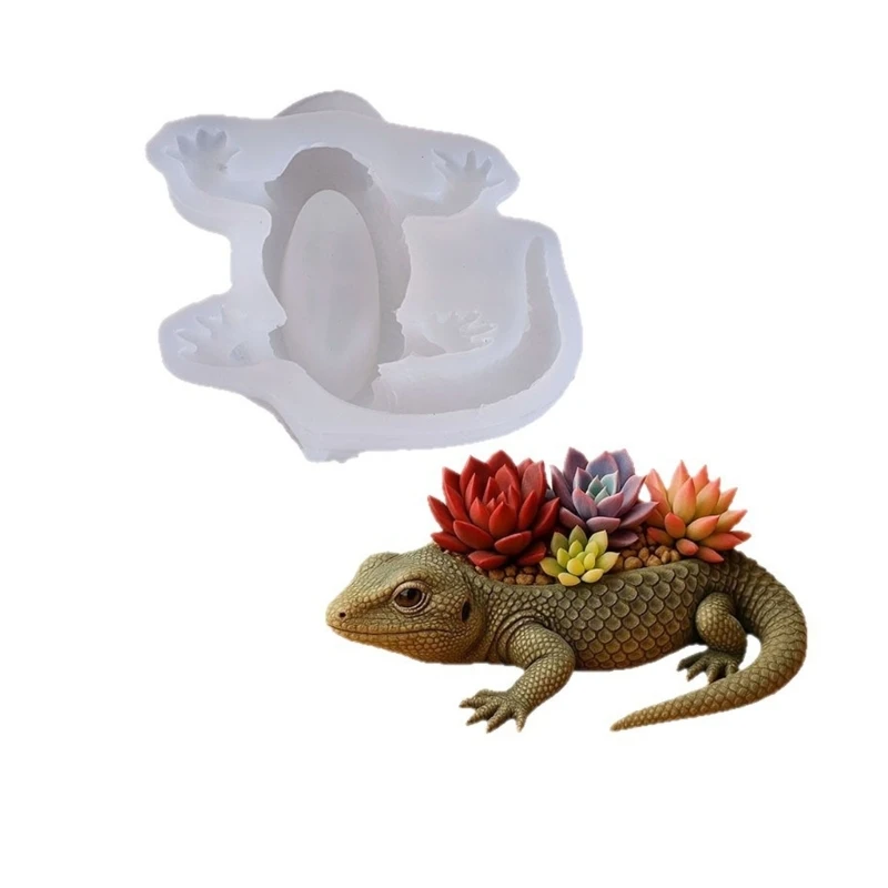 CORD Creative Silicone Mold for Lizard Shaped Flower Pot Plant Container Handmade Home Decoration Mould Jewelry Tool
CORD Creative Silicone Mold for Lizard Shaped Flower Pot Plant Container Handmade Home Decoration Mould Jewelry Tool