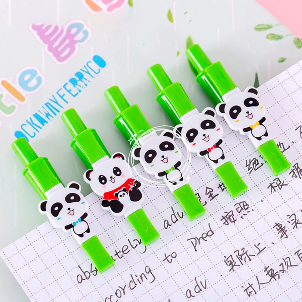 8 Pcs Bamboo Water-based Pen Cartoon Cute School Supplies Writing Pens Panda Stationery Abs Gel Ink Kawaii Erasable Office
8 Pcs Bamboo Water-based Pen Cartoon Cute School Supplies Writing Pens Panda Stationery Abs Gel Ink Kawaii Erasable Office