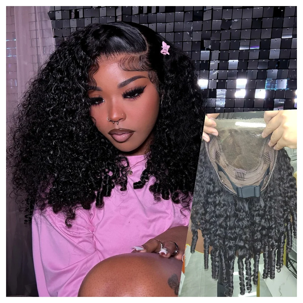 Millionaire Queen 250% Burmese pixie Curly 13x4 Real HD Lace Front Wigs Glueless Human Hair Wig 5x5 Full Lace Wig For Women
Millionaire Queen 250% Burmese pixie Curly 13x4 Real HD Lace Front Wigs Glueless Human Hair Wig 5x5 Full Lace Wig For Women