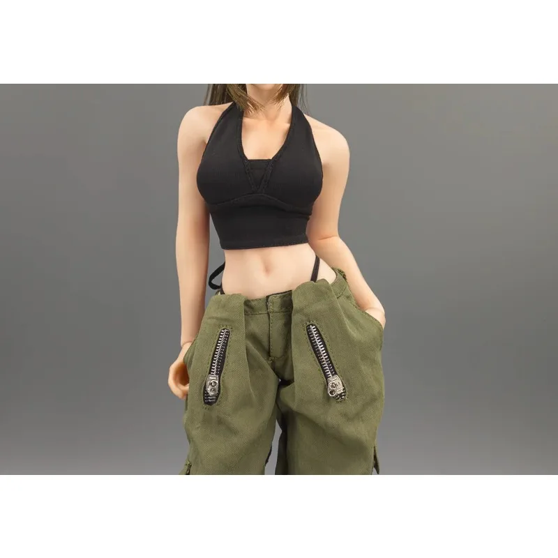 QH-S010 1/6 Scale Handmade Female Soldier Black Top Green Wide Leg Pants Set Clothes Model for 12 Inch Action Figures Body DIY
QH-S010 1/6 Scale Handmade Female Soldier Black Top Green Wide Leg Pants Set Clothes Model for 12 Inch Action Figures Body DIY