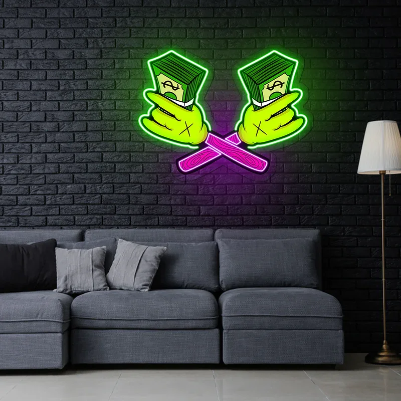 Money Cartoon Neon Sign,Money UV Printed Neon Artwork Decor Acrylic Neon Sign,Bed Room Decor,Neon Gifts
Money Cartoon Neon Sign,Money UV Printed Neon Artwork Decor Acrylic Neon Sign,Bed Room Decor,Neon Gifts