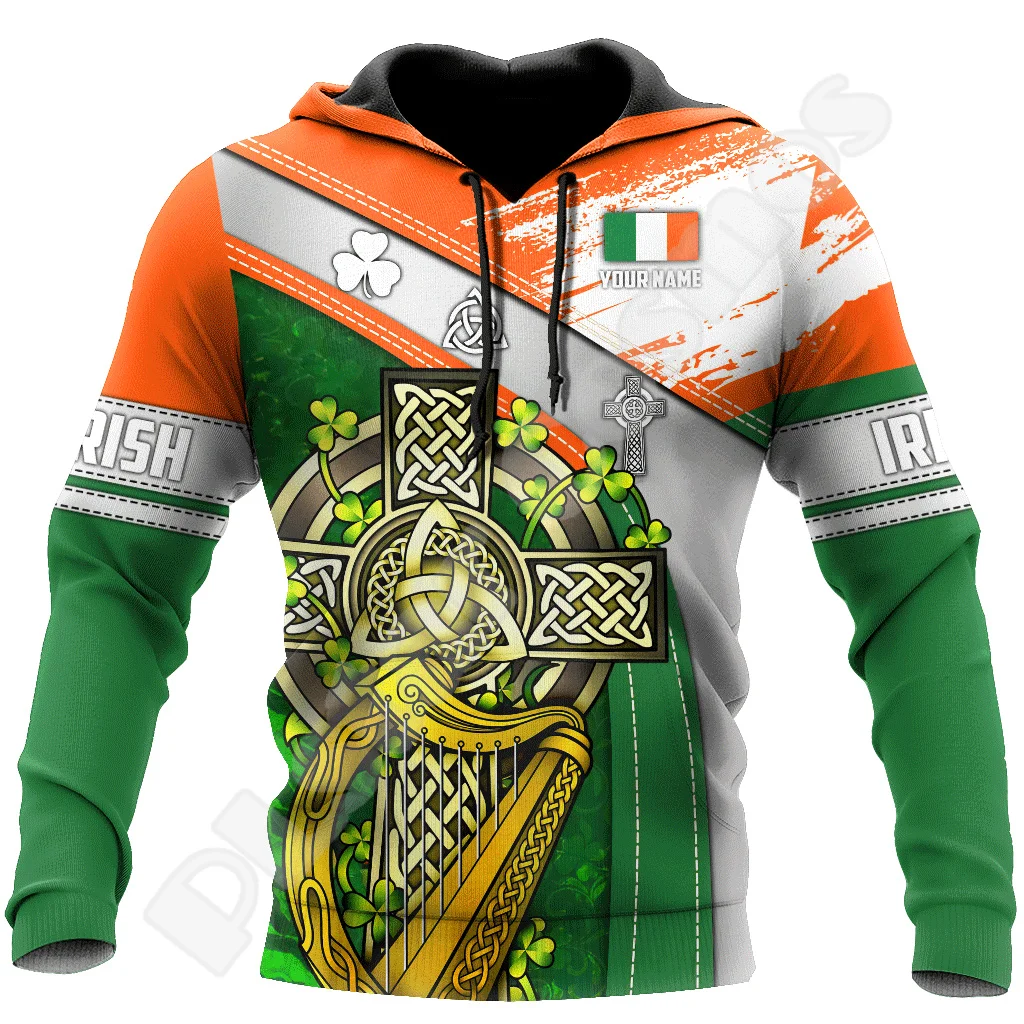 NewFashion Country Flag Ireland Clover Irish St.Patrick Tattoo Vintage 3DPrint Pullover Funny Harajuku Casual Jacket Hoodies X11
NewFashion Country Flag Ireland Clover Irish St.Patrick Tattoo Vintage 3DPrint Pullover Funny Harajuku Casual Jacket Hoodies X11