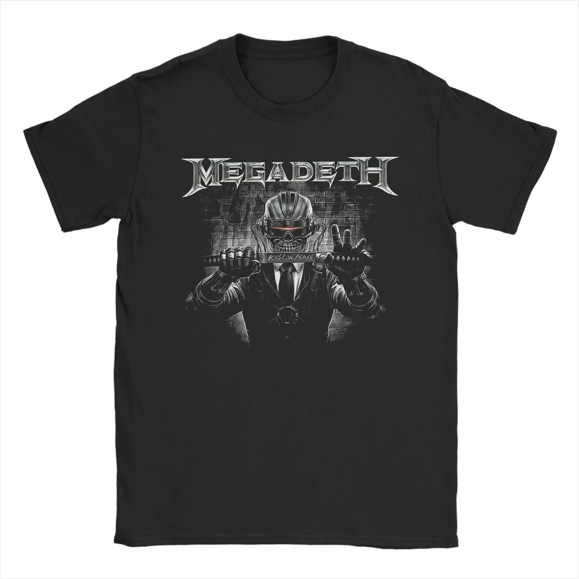 Fashion Megadeths Band T-Shirt Men Crew Neck Cotton T Shirt MegaRock City Short Sleeve Tee Shirt Summer Clothes
Fashion Megadeths Band T-Shirt Men Crew Neck Cotton T Shirt MegaRock City Short Sleeve Tee Shirt Summer Clothes