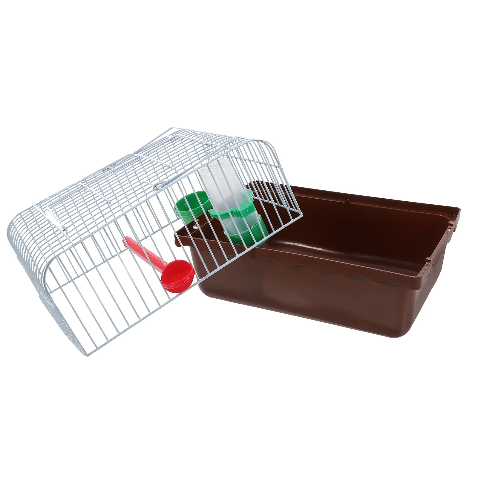 Multi-use Bird Carrier for Parakeets Portable Birdcage with Stand Food Water Accessories Sturdy Parrot Cage Bird Carrying Cage
Multi-use Bird Carrier for Parakeets Portable Birdcage with Stand Food Water Accessories Sturdy Parrot Cage Bird Carrying Cage