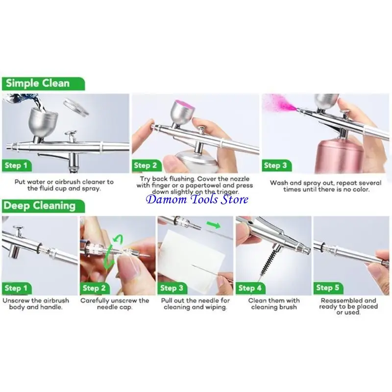 57BE 7.4V Airbrushing Pneumatic Sprayer Guns Equipment Copper Alloy Nozzle Suitable For Beauty Care And Artistic Applications
57BE 7.4V Airbrushing Pneumatic Sprayer Guns Equipment Copper Alloy Nozzle Suitable For Beauty Care And Artistic Applications