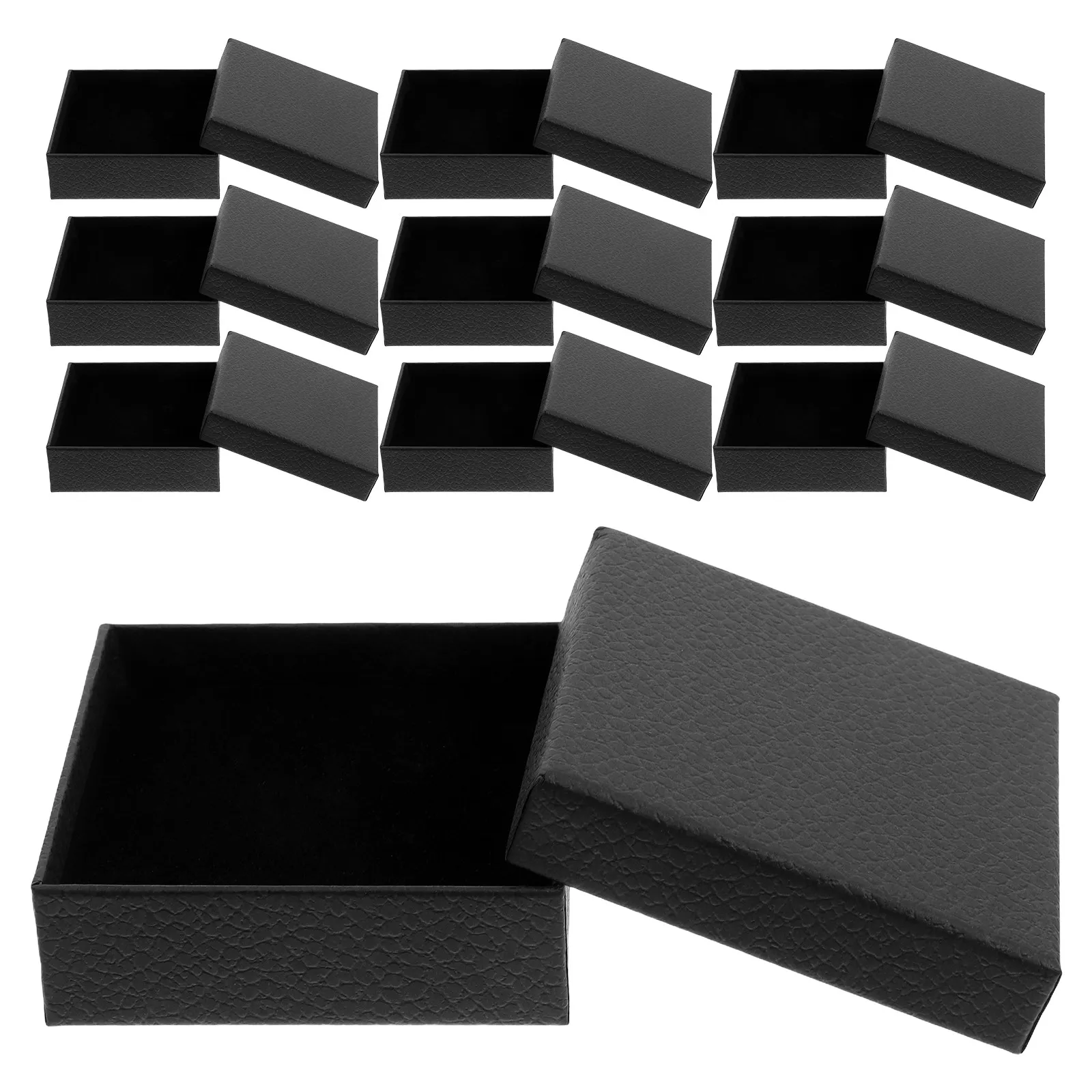 Набор из 10 черных шкатулок для украшений с текстурой личи для хранения колец, ожерелий, серег, для путешествий, свадеб, вечеринок, подарочная упаковка
Набор из 10 черных шкатулок для украшений с текстурой личи для хранения колец, ожерелий, серег, для путешествий, свадеб, вечеринок, подарочная упаковка