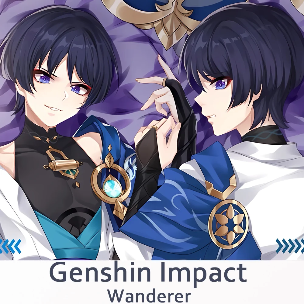 Genshin Impact Wanderer Cosplay Dakimakura Body Pillow Case Anime Hugging Pillow Case Scaramouch Long Pillow Cover
Genshin Impact Wanderer Cosplay Dakimakura Body Pillow Case Anime Hugging Pillow Case Scaramouch Long Pillow Cover