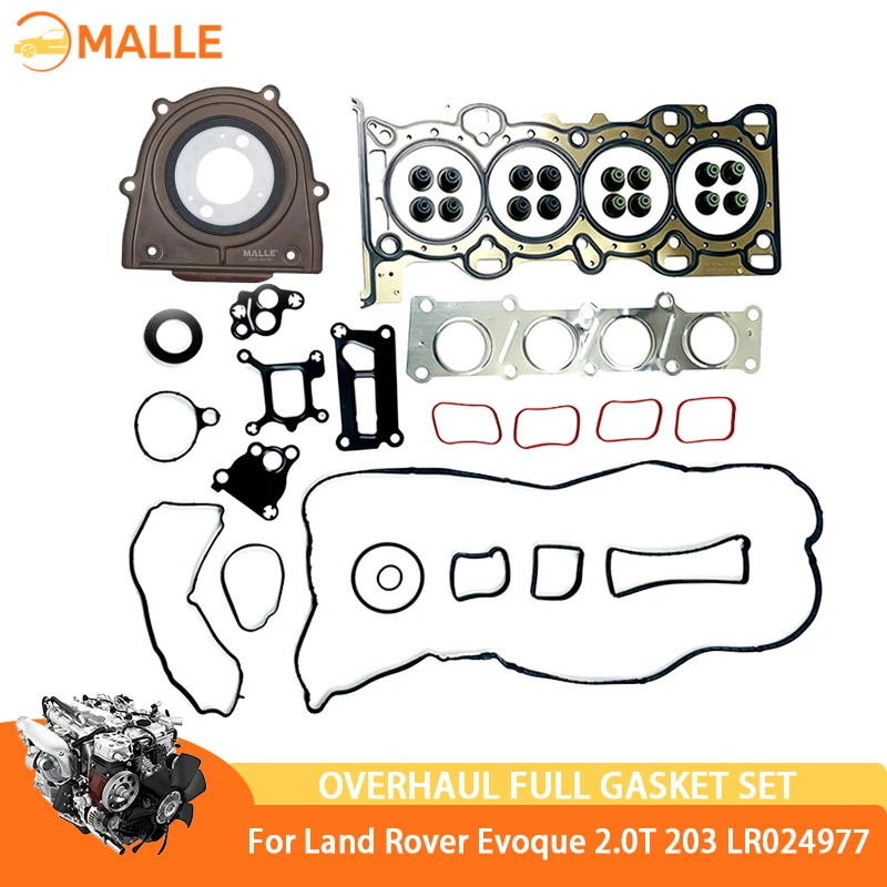 Auto Engine Overhaul Gasket Set For Land Rover RANGE ROVER EVOQUE X351 X260 L538 L550 L359 2.0T 203 OE:LR024977 Car Accessories
Auto Engine Overhaul Gasket Set For Land Rover RANGE ROVER EVOQUE X351 X260 L538 L550 L359 2.0T 203 OE:LR024977 Car Accessories