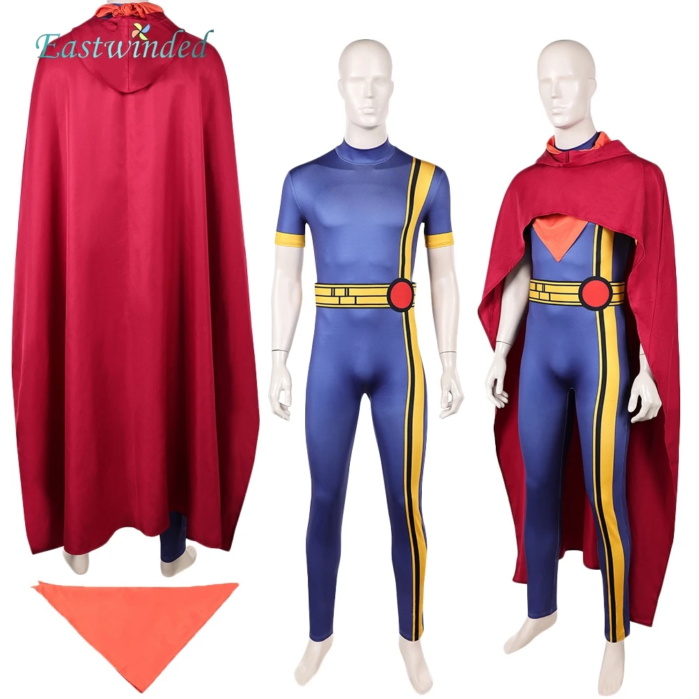 Lucas Bishop Cosplay Costume Cartoon X Red Cloak Blue Jumpsuit Outfits Uniform Clothes Halloween Carnival Party For Adult Male
Lucas Bishop Cosplay Costume Cartoon X Red Cloak Blue Jumpsuit Outfits Uniform Clothes Halloween Carnival Party For Adult Male
