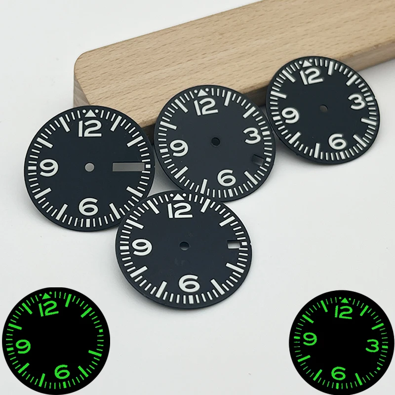 NH35 28.5mm Watch Dial Fit NH35 NH36 7S26 Automatic Movement for SKX007 SKX009 SKX173 SRPD Turtle Abalone Tuna Canne
NH35 28.5mm Watch Dial Fit NH35 NH36 7S26 Automatic Movement for SKX007 SKX009 SKX173 SRPD Turtle Abalone Tuna Canne