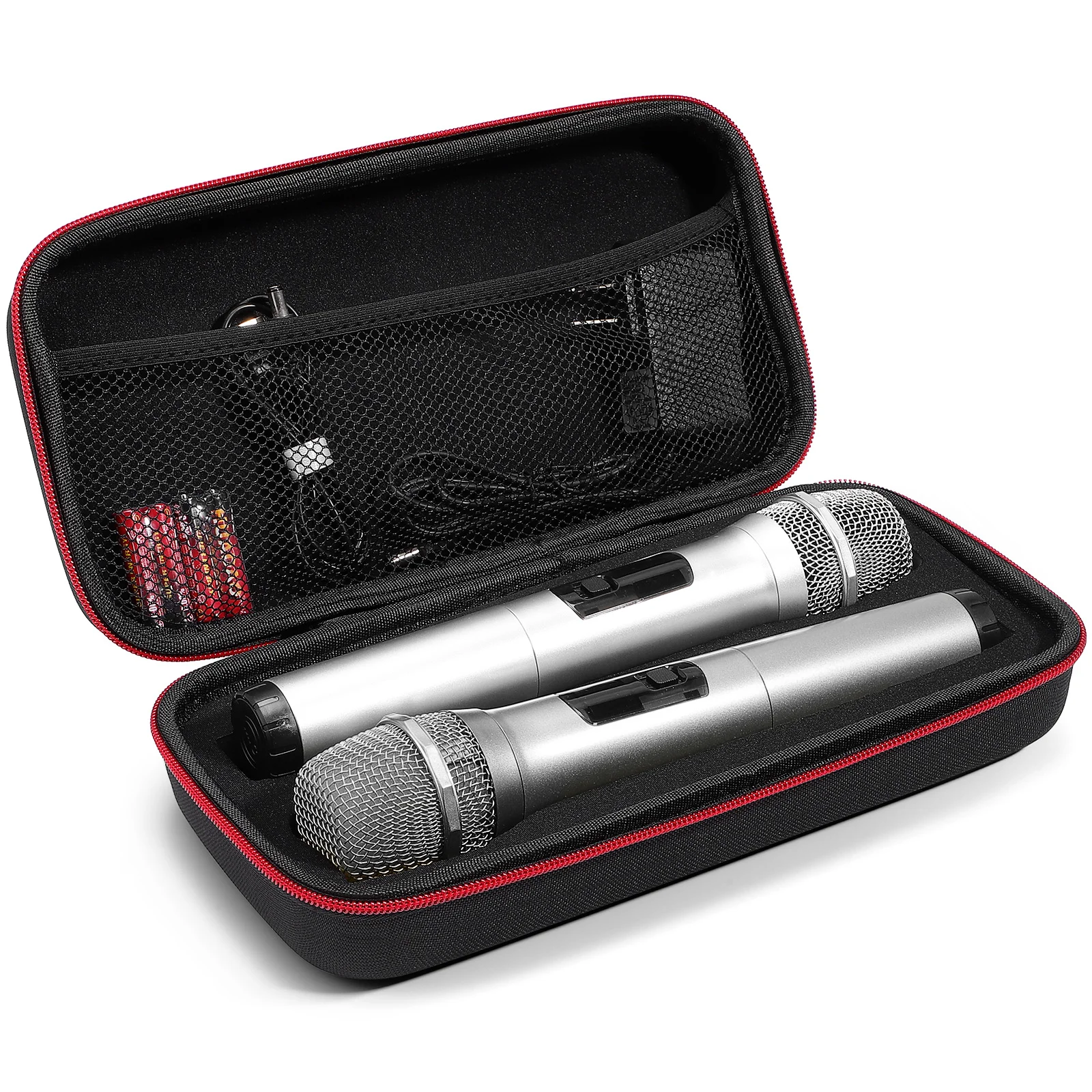 Microphone Bag Shockproof Waterproof Case Tote Zipper Protective Storage Sponge Carry Travel Bags
Microphone Bag Shockproof Waterproof Case Tote Zipper Protective Storage Sponge Carry Travel Bags