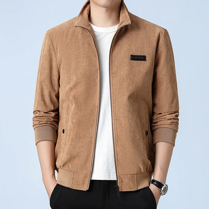 Lightning Shipping New Corduroy Men's Jackets Simple Versatile Fall Long-sleeved Lapel Shirt Tide Men Casual
Lightning Shipping New Corduroy Men's Jackets Simple Versatile Fall Long-sleeved Lapel Shirt Tide Men Casual