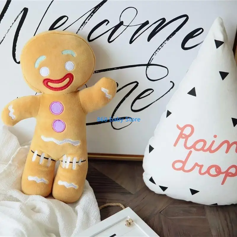 29EE Gingerbread Man Plush Toy Baby Soothing for Doll Biscuit Man Pillow Back Cushion Children Christmas Home Decoration
29EE Gingerbread Man Plush Toy Baby Soothing for Doll Biscuit Man Pillow Back Cushion Children Christmas Home Decoration
