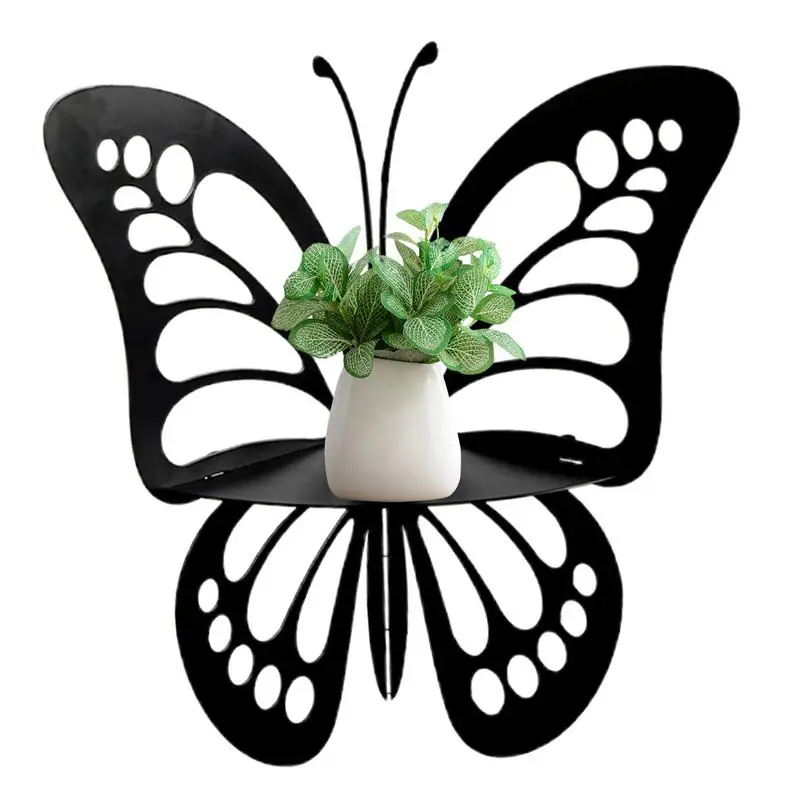 Black Wrought Iron Butterfly Shaped Hollow Corner Display Storage Rack Shelf For Plant Toys Living Room Bedroom Decoration
Black Wrought Iron Butterfly Shaped Hollow Corner Display Storage Rack Shelf For Plant Toys Living Room Bedroom Decoration