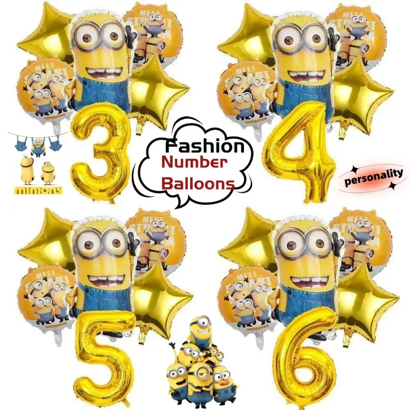 Minions digital balloons, cute and fashionable cartoon, kawaii party balloon set, perfect as a birthday gift for friendss
Minions digital balloons, cute and fashionable cartoon, kawaii party balloon set, perfect as a birthday gift for friendss