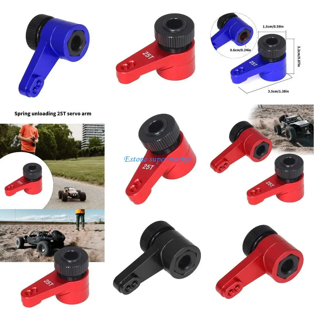 090B Алюминиевый сплав 25T Рулевой сервопривод для гусеничных машин с дистанционным управлением 1/10
090B Алюминиевый сплав 25T Рулевой сервопривод для гусеничных машин с дистанционным управлением 1/10