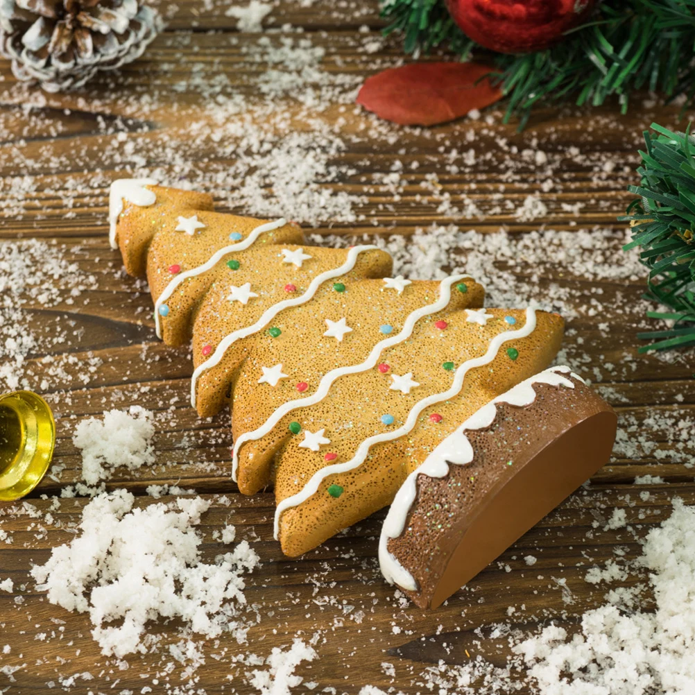 Gingerbread Christmas Tree Resin Figurine Festive Holiday Tabletop Decor Standing Gingerbread Tree nament for Home Party
Gingerbread Christmas Tree Resin Figurine Festive Holiday Tabletop Decor Standing Gingerbread Tree nament for Home Party